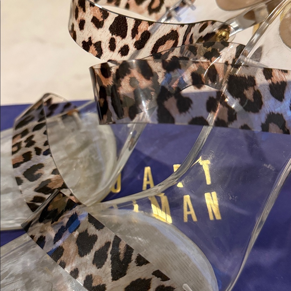Stuart Weitzman Leopard Print Heels - Picture 7 of 14
